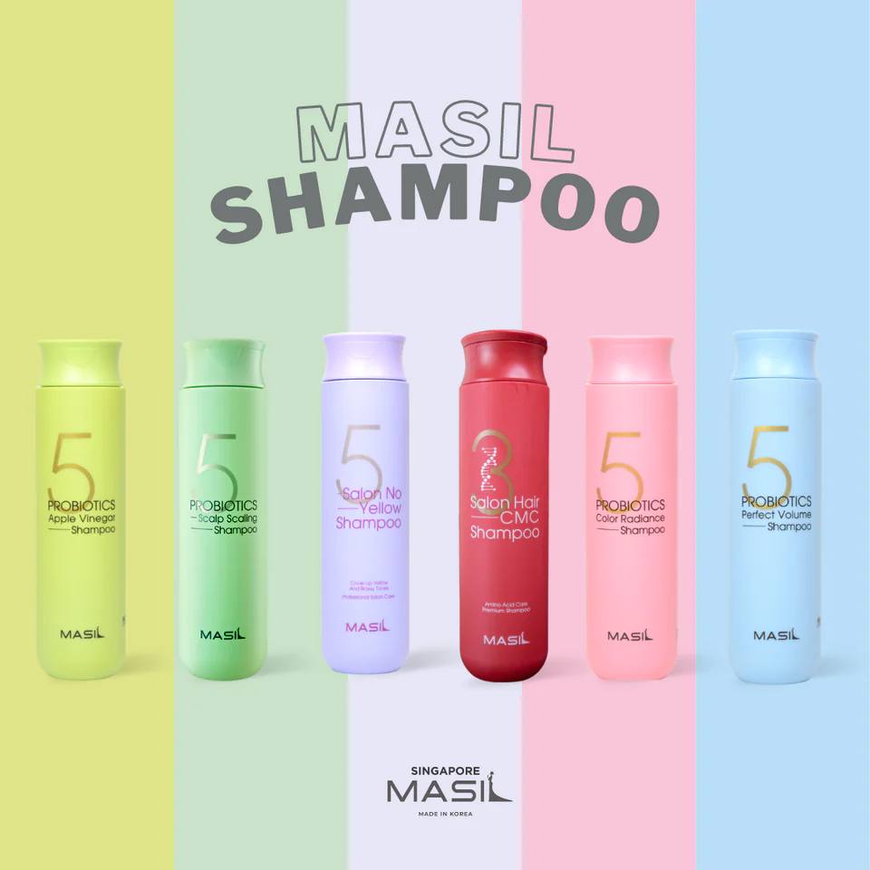 Masil Șampon pentru volum 5 Probiotics Perfect Volume, 300ml